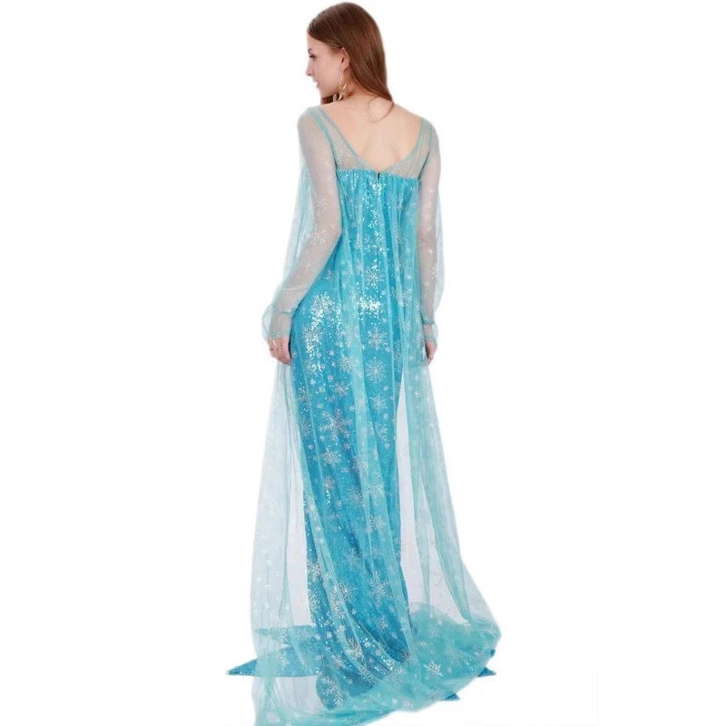Damen Glitzerndes Meerjungfrauen-Kleid mit schimmerndem Überrock und herzförmigem Ausschnitt R&B