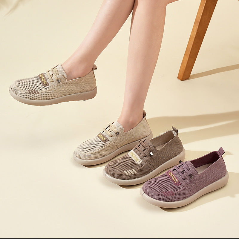 Damen Atmungsaktive Freizeitschuhe mit elastischem Obermaterial R&B