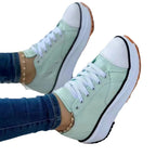 Damen Sportliche Sneaker mit modischem Obermaterial und rutschfester Sohle R&B