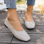 Damen Ballerinas mit elegantem Kreuz-Design und komfortabler Innensohle R&B