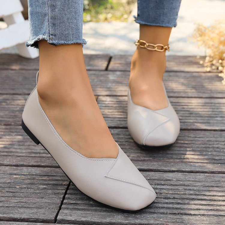 Damen Ballerinas mit elegantem Kreuz-Design und komfortabler Innensohle R&B