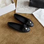 Damen Ballerinas mit dekorativem Riemchen und Perlenapplikation R&B
