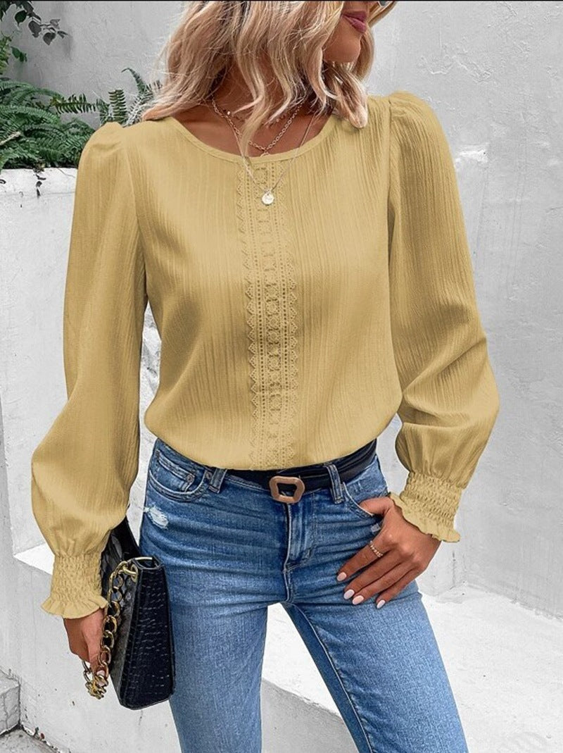 Damen Elegantes und luftiges Blusenshirt R&B