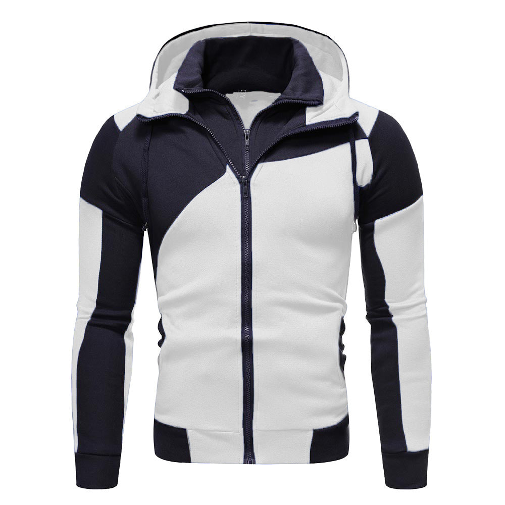 Damen Sportliche Kapuzenjacke mit hohem Kragen und praktischen Reißverschlusstaschen