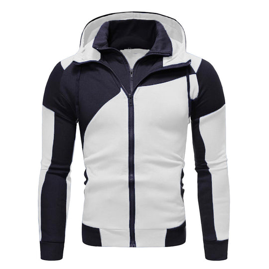 Damen Sportliche Kapuzenjacke mit hohem Kragen und praktischen Reißverschlusstaschen R&B
