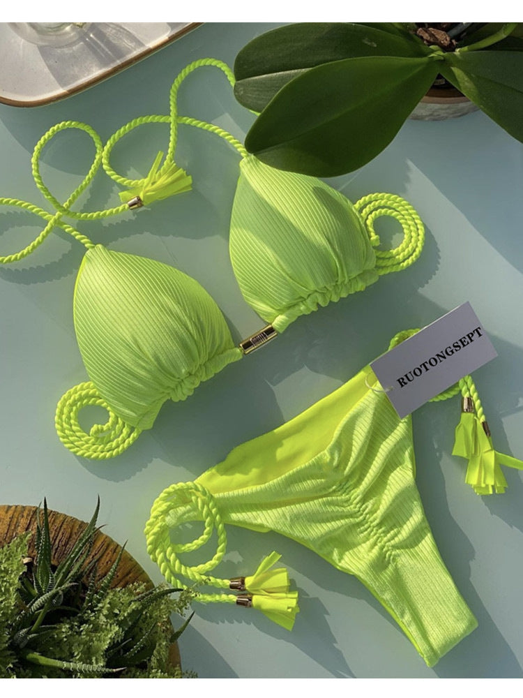 R&B | Sexy Dreieckstasche Bikini
