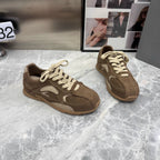 Damen sportliche Sneaker mit atmungsaktivem Obermaterial und rutschfester Sohle R&B