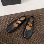 Damen Elegante Ballerinas mit modischem Riemchen und komfortabler Innensohle R&B