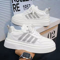 Damen Freizeit Sneakers mit dämpfender Sohle und atmungsaktiver Obermaterialkombination