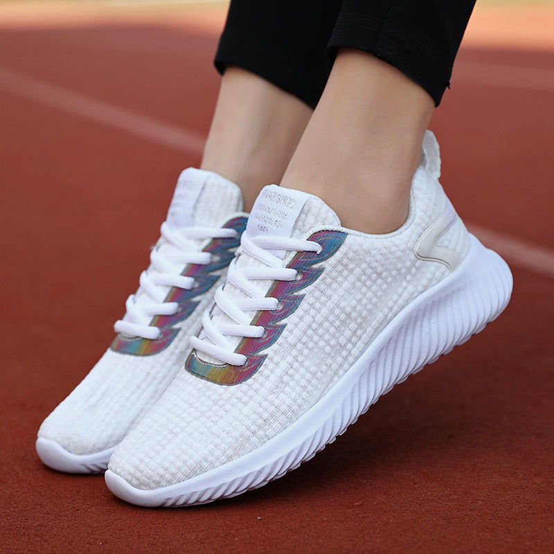 Damen Sportliche Sneakers mit innovativem Mesh-Obermaterial und dämpfender Sohle