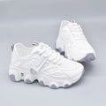 Damen Sportliche Sneakers mit atmungsaktivem Netzmaterial und dämpfender Sohle