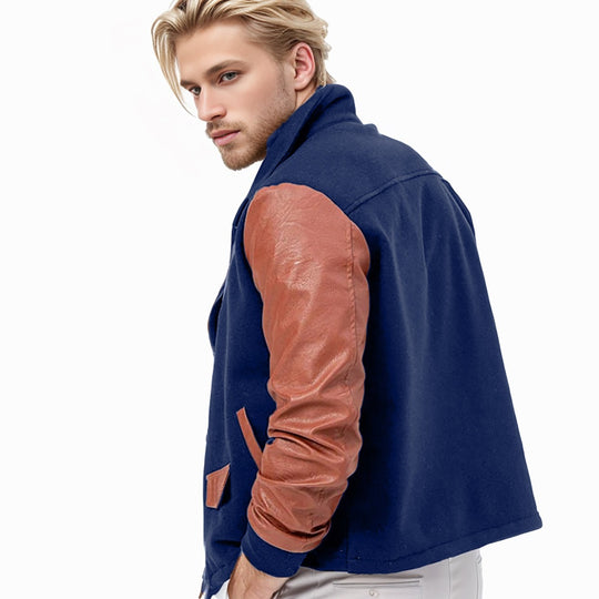 Herren stylische Winterjacke R&B