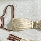 Damen Bikiniset mit eleganten Rüschendetails und modischem Schnitt R&B