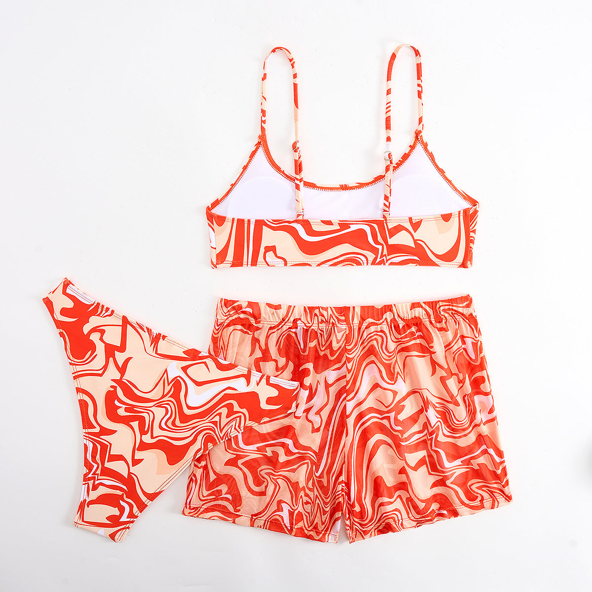 Damen Bikiniset mit innovativem Muster R&B