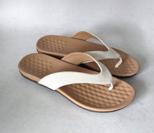 Damen Elegante Zehentrenner-Sandalen mit modischem Riemendesign R&B