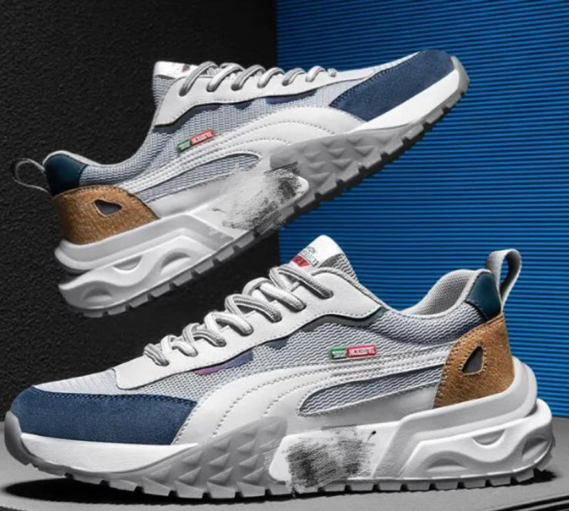 Damen modische und bequeme Sneakers mit atmungsaktivem Obermaterial R&B