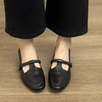 Damen Ballerinas mit modischem Riemendesign R&B