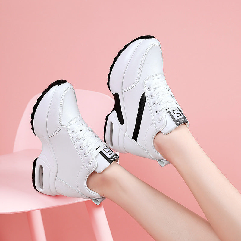Damen Sportliche High-Top Sneakers mit dämpfender Sohle