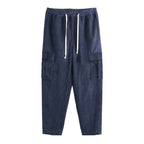 Herren Cargohose aus komfortablem Waffelmaterial mit verstellbarem Bund R&B