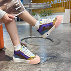 Damen Sportliche Sneaker mit atmungsaktiver Obermaterialstruktur und rutschfester Sohle R&B