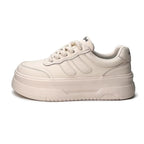 Damen Modische Sneakers mit sportlicher Plattform und atmungsaktivem Obermaterial R&B