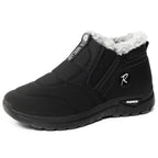 Damen Sneaker mit Warmfutter und elastischem Einschlupf R&B