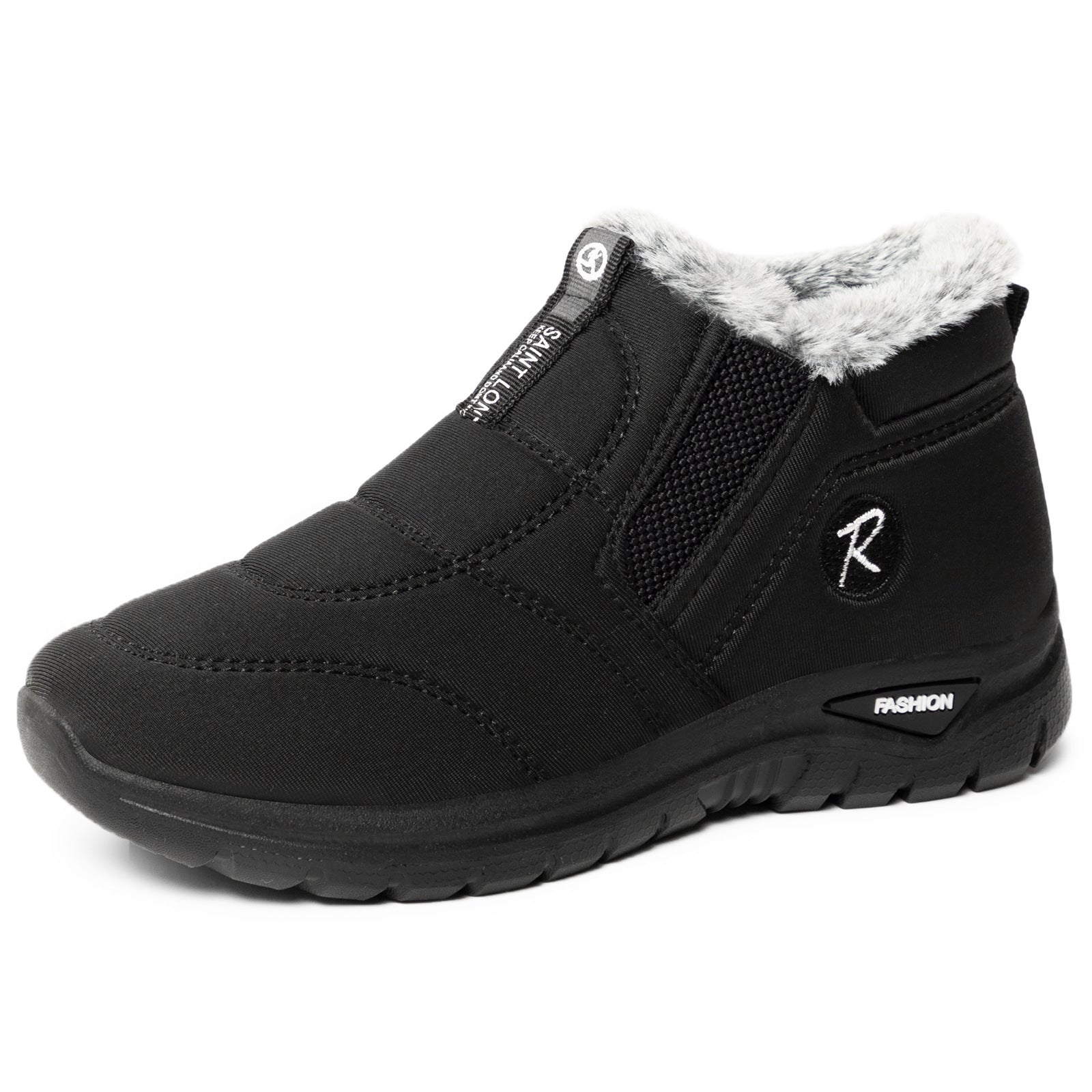 Damen Sneaker mit Warmfutter und elastischem Einschlupf R&B