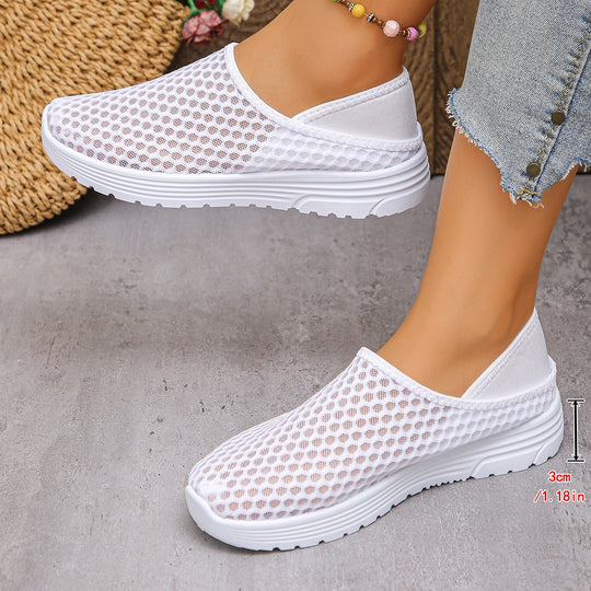 Damen Atmungsaktive Slip-On Sneakers R&B