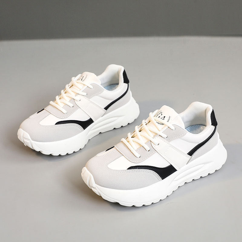 Damen Sportliche Chunky Sneakers mit atmungsaktivem Obermaterial und dämpfender Laufsohle R&B