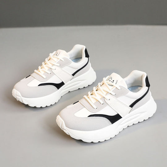 Damen Sportliche Chunky Sneakers mit atmungsaktivem Obermaterial und dämpfender Laufsohle R&B