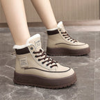 Damen Winter Boots mit dickem Fleece-Futter und rutschfester Sohle R&B
