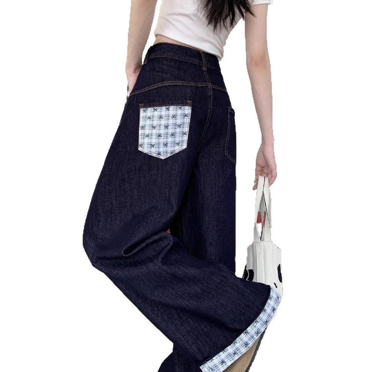 Damen Weite Jeanshose R&B