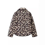 Damen Steppjacke im eleganten Leopardenmuster R&B