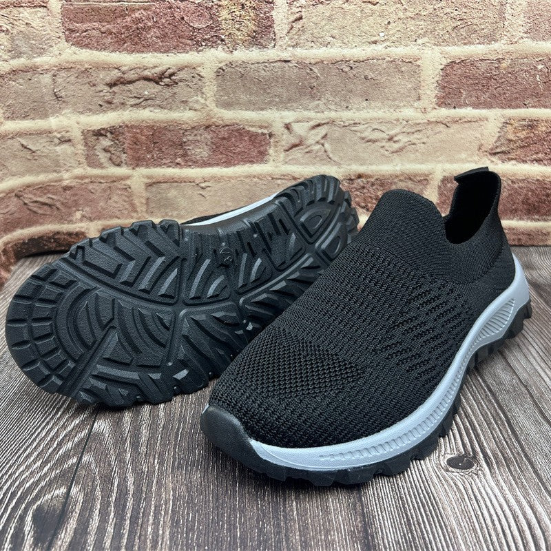 Damen atmungsaktive Slip-On Sneakers R&B