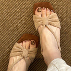 Damen Sandalen mit elegantem Schleifen-Design und komfortablem Blockabsatz R&B
