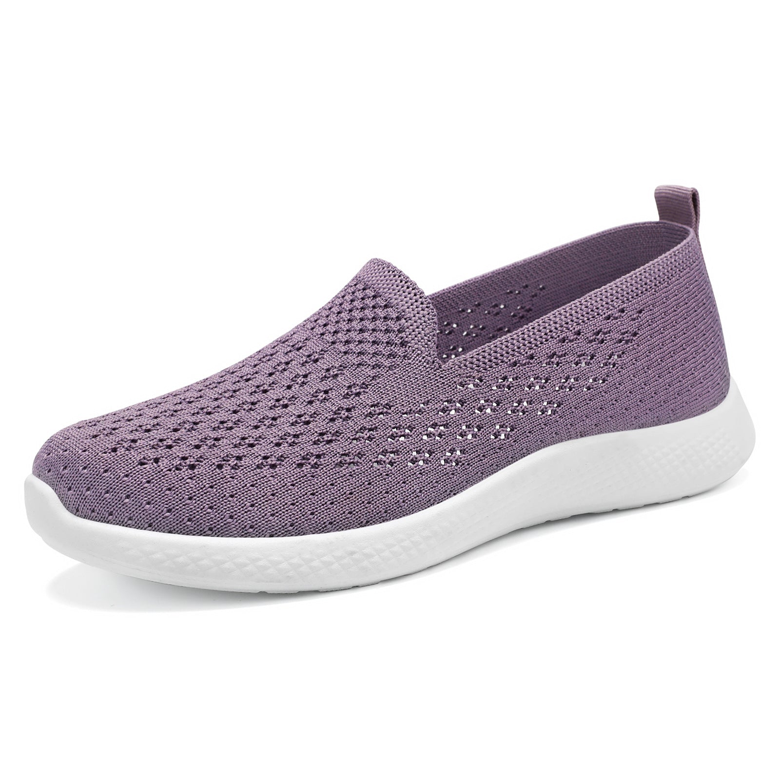 Damen Atmungsaktive Slip-On Freizeitschuhe mit elastischem Design