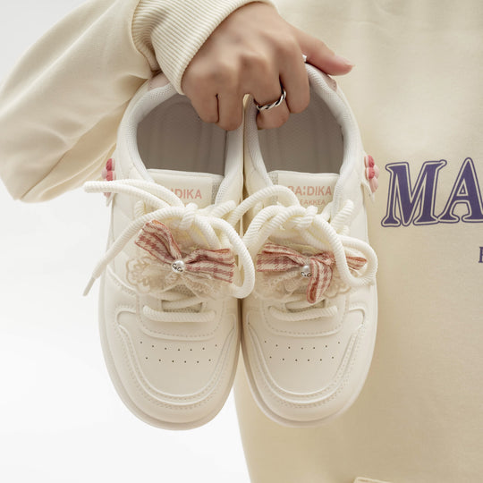 Damen Sneaker mit verspieltem Kirschmotiv und weichem Innenfutter R&B