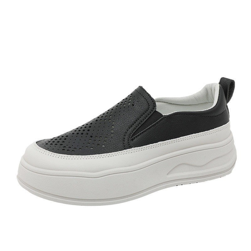 Damen Slip-On Sneakers mit atmungsaktivem Obermaterial und dämpfendem Fußbett R&B