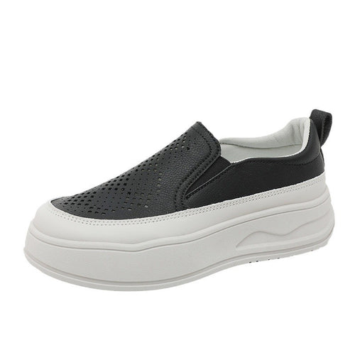 Damen Slip-On Sneakers mit atmungsaktivem Obermaterial und dämpfendem Fußbett R&B