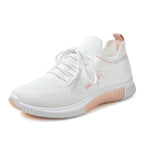 Damen Sportliche Freizeitsneaker mit atmungsaktivem Mesh-Obermaterial und Dämpfungssystem R&B