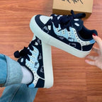 Damen Sportliche Sneaker mit einzigartigem Tiermotiv und bequemer Dämpfung
