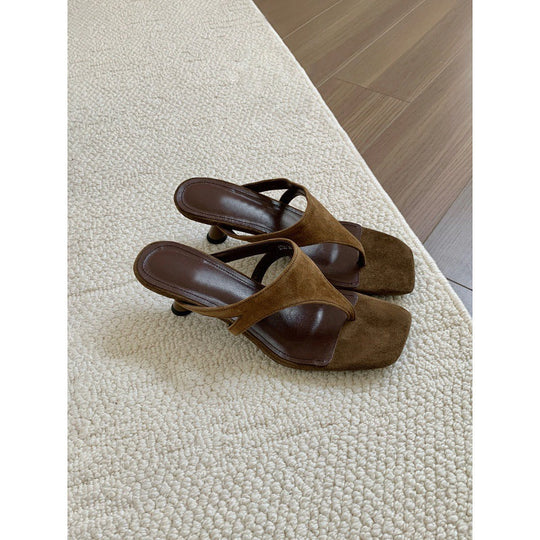 Damen Elegante Slingback-Sandaletten mit komfortablem Blockabsatz R&B