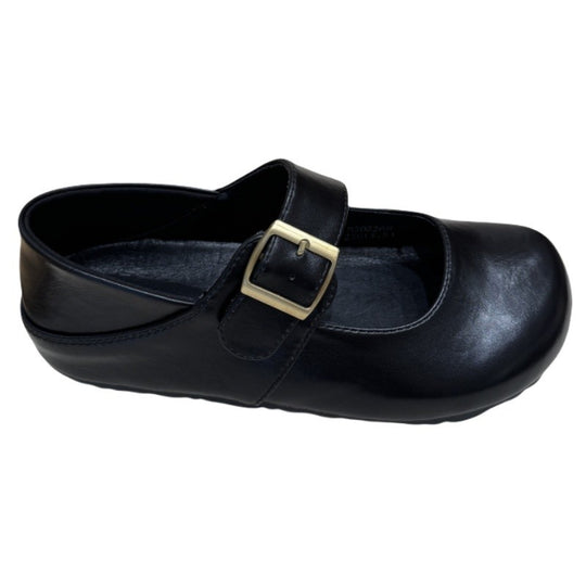 Damen Mary Janes mit modischem Schnallenverschluss und bequemer Sohle R&B