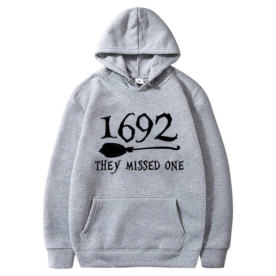 Damen Kapuzenpullover mit kreativem Halloween-Motiv und lockerer Passform R&B