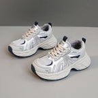 Damen Sportliche Trend-Sneaker mit atmungsaktivem Obermaterial und dämpfender Sohle R&B