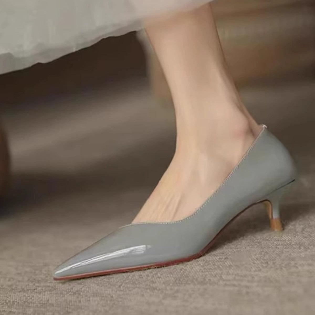 Damen elegante und bequeme Pumps R&B