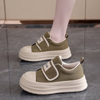 Damen Sneakers mit praktischem Klettverschluss und dämpfender Sohle R&B