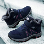 Damen Isolierte Winterwanderschuhe mit rutschfester Sohle und warmem Innenfutter R&B