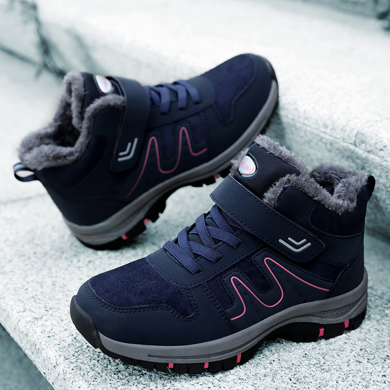 Damen Isolierte Winterwanderschuhe mit rutschfester Sohle und warmem Innenfutter R&B