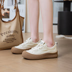 Damen Komfortable Sneakers mit sportlicher Profilsohle